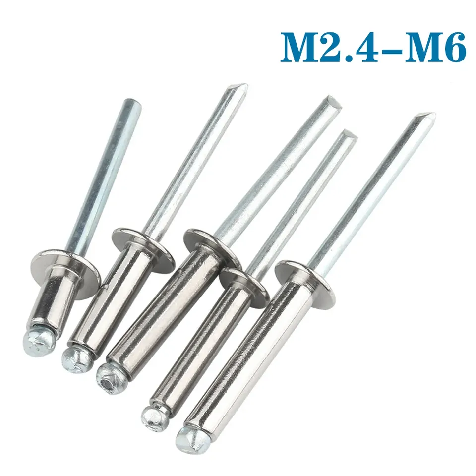 

Алюминиевые заклепки M2.4 M3.2 M4 M4.8 M5 M6