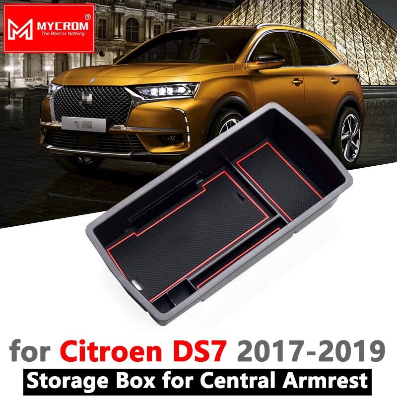

Подлокотник для Citroen DS7 DS 7, органайзер для хранения и поддержания порядка, внутренние аксессуары, автостайлинг, 2017, 2018, 2019, 2020