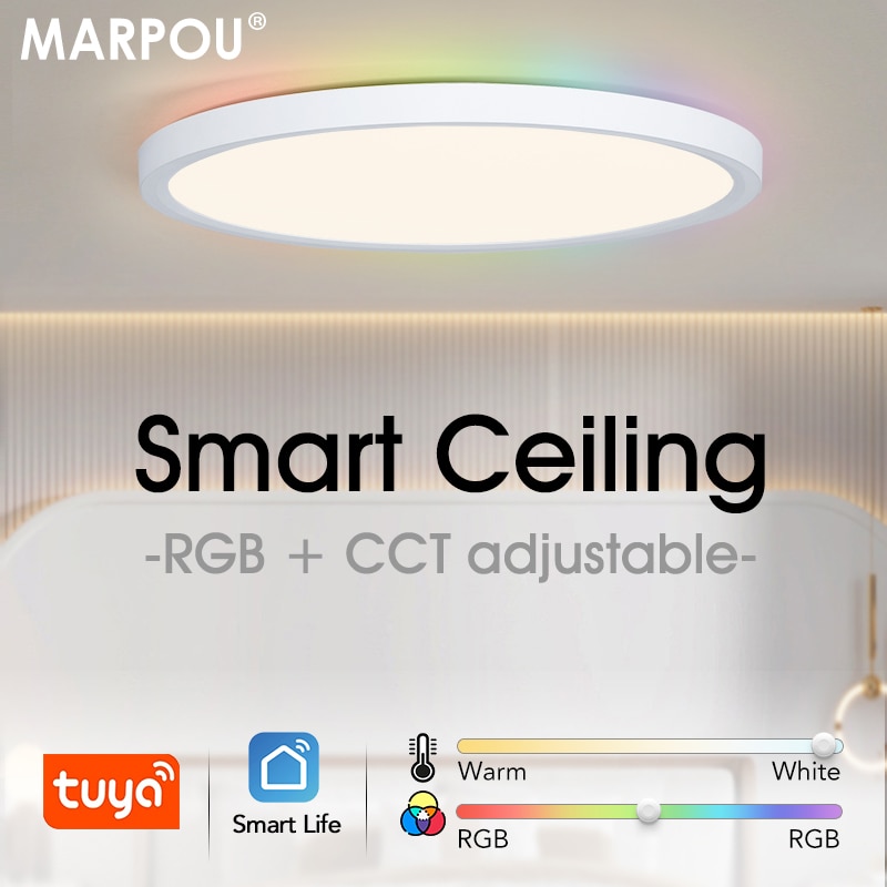 

Умный потолочный светильник MARPOU TUYA RGB