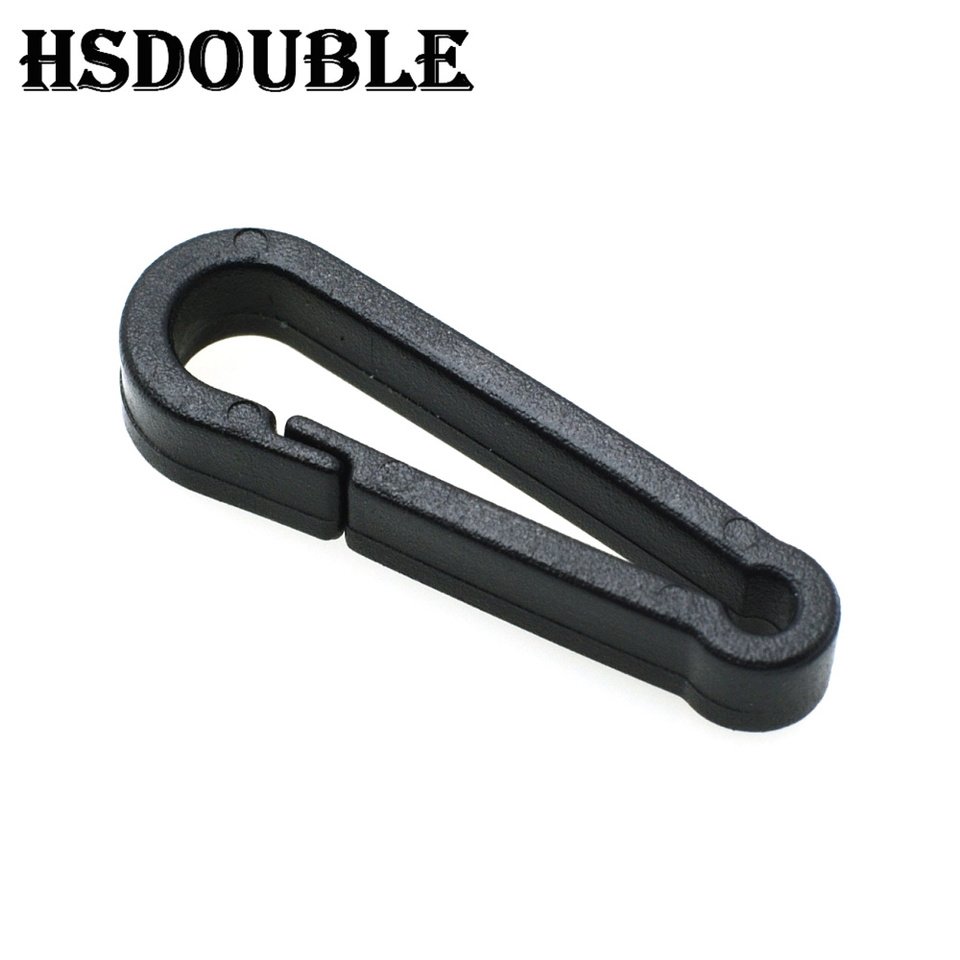 

Пластиковые застежки для штор HSDOUBLE чёрного цвета