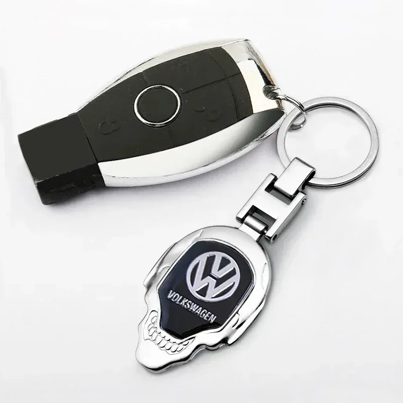 

Металлический автомобильный брелок для ключей, аксессуары для Volkswagen Golf Passat Jetta Touareg Tiguan Polo T4 MK7 Scirocco Beetle Lavida Vento