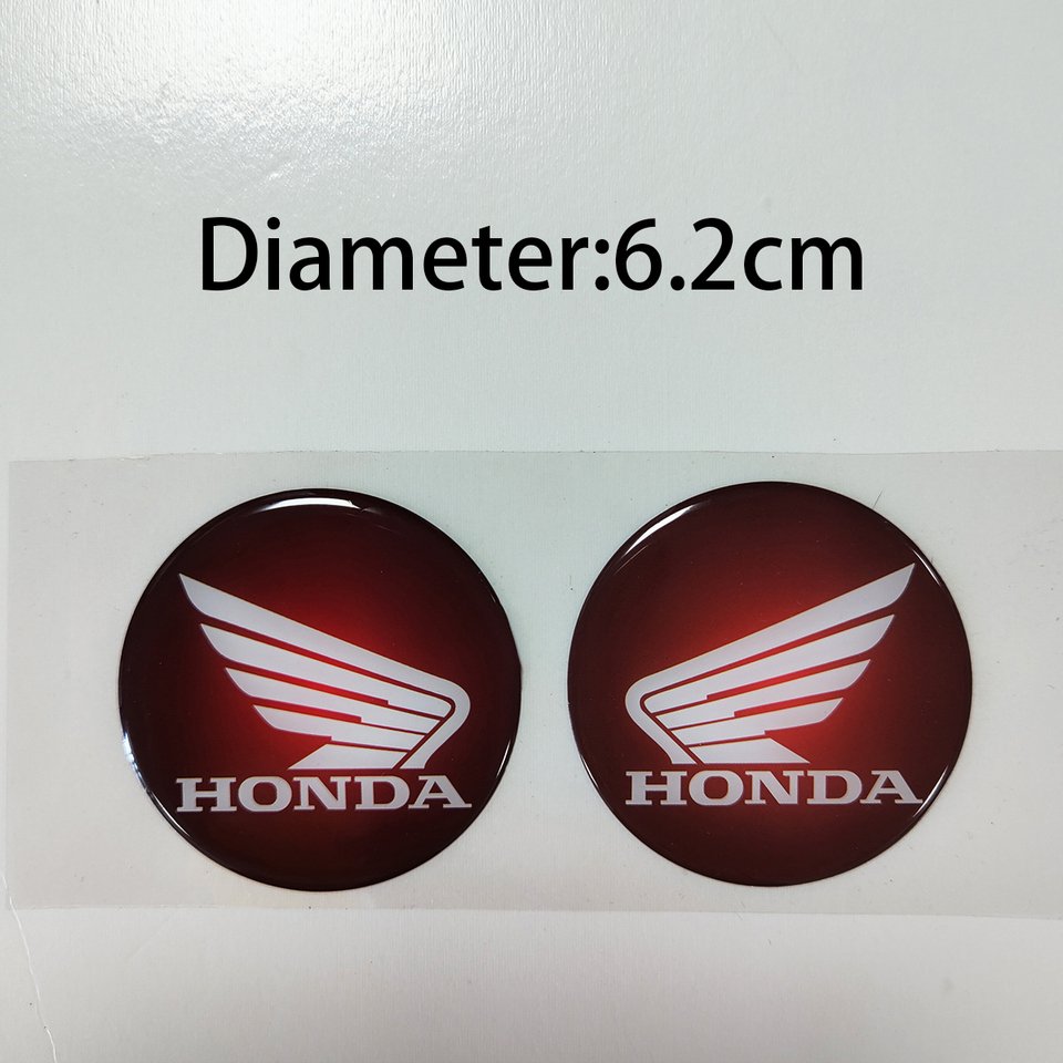 

3D гелевая наклейка Honda с логотипом наклейки на бак эмблема крыла