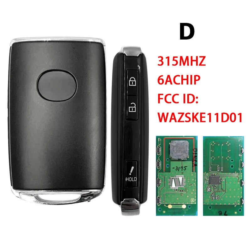 

CN026061 для Mazda 2019-2021 умный дистанционный ключ PN: BCKA-675RYA WAZSKE11D01, послепродажное обслуживание с чипом 315 МГц 6 А