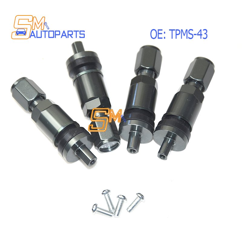 

4 шт., запасные клапаны TPMS для Chevrolet Buick Cadillac Mondeo GMC Volvo