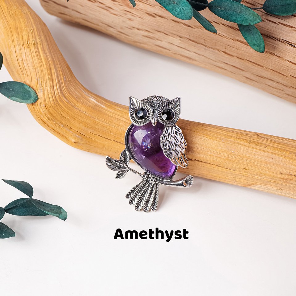 

Кулон с аметистом Runyangshi