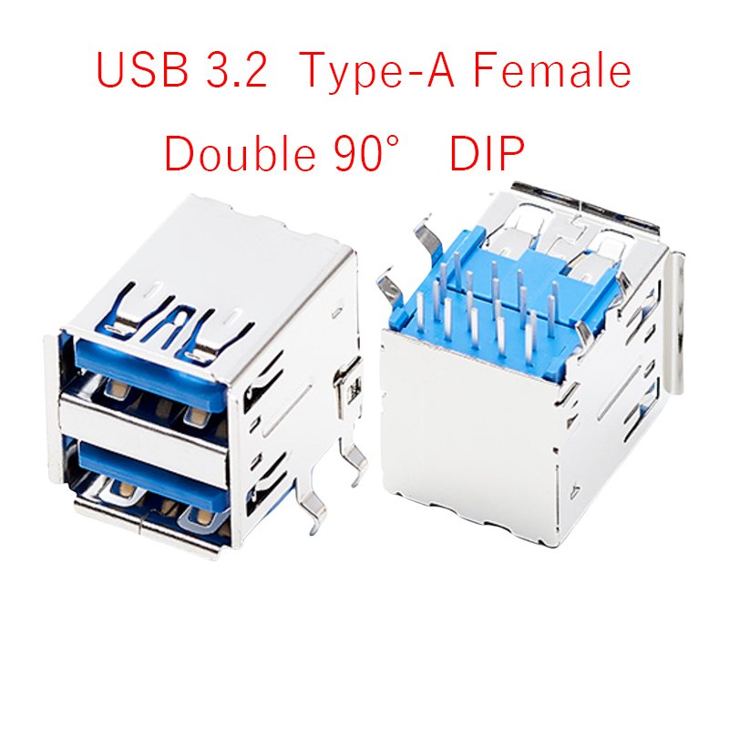 

Двойной разъем USB 3.2