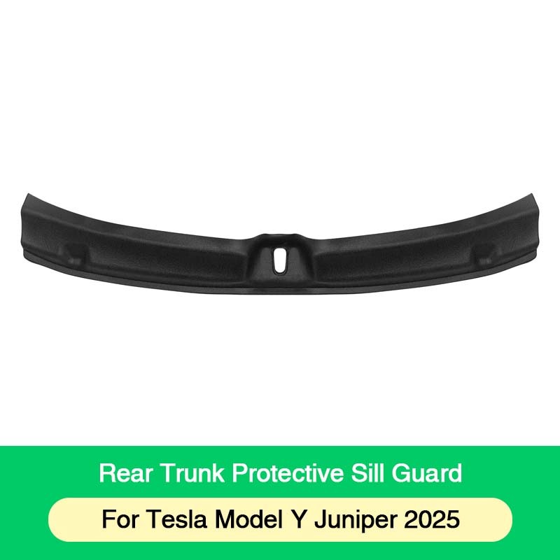 

Для Tesla Model Y Juniper 2025 Защита порога багажника Защита заднего бампера TPE Pad Боковая крышка багажника Аксессуары против царапин