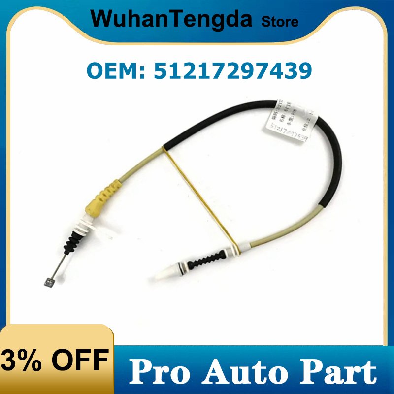 

1 шт. для BMW 5 6 7 серии F01 F02 F06 F10 F12 F11 F13 F18 ABS внешняя дверная ручка кабель 51217297439