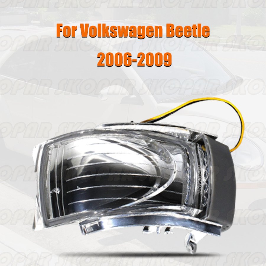 

Для VW Beetle 2006 2007 2008 2009, автомобильные аксессуары, светодиодное зеркало, указатель поворота, лампа, индикатор 1C 0949101 E 1C 0949102 E