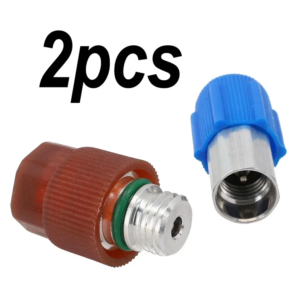 

2 шт. R134a Кондиционер HD/ND- соединения для Ford Opel-Seat Skoda-адаптер 357820795 J 357820795 H Адаптер порта зарядки
