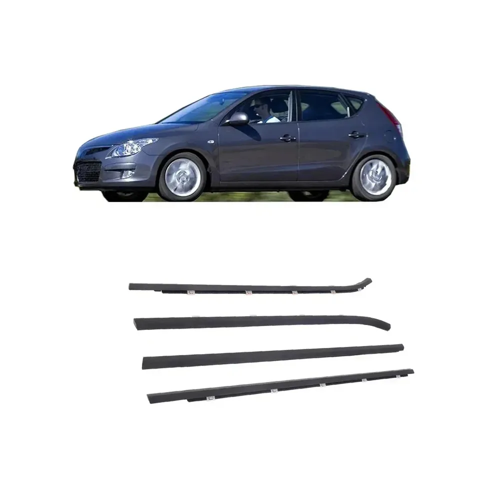 

Черное наружное стекло для Hyundai I30 822102L00 0, заднее стекло для фото 2008-2011, 4 шт.