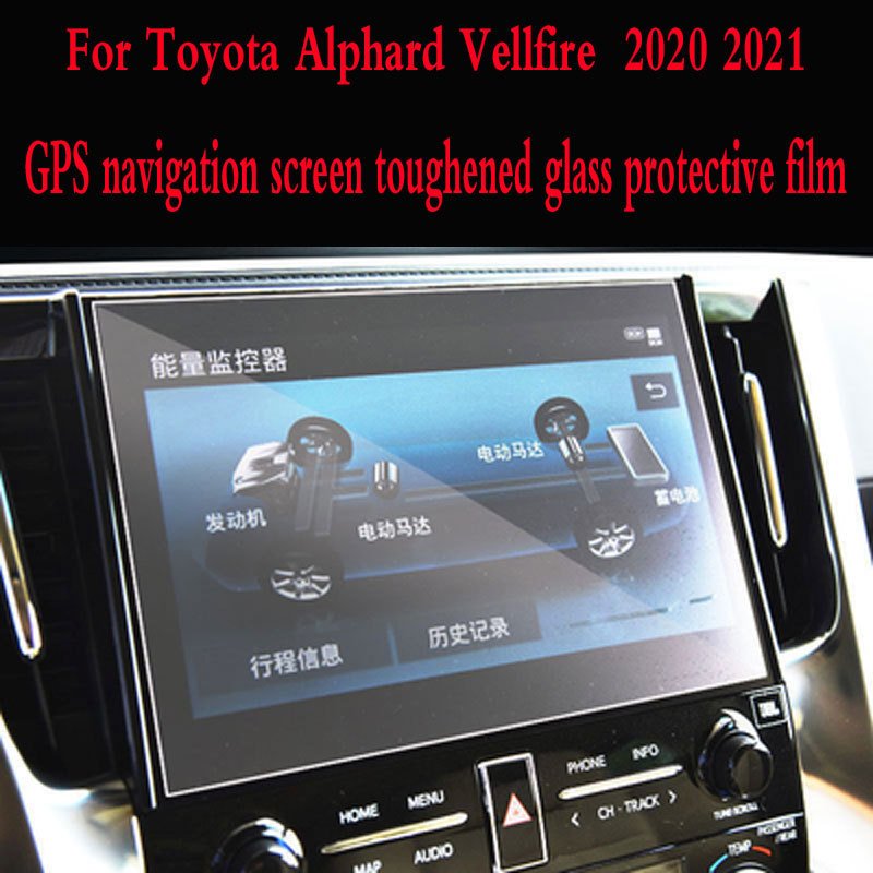

Для Toyota Alphard Vellfire 2015-2020 автомобильная пленка для экрана GPS-навигатора 9H пленка из закаленного стекла с защитой от царапин