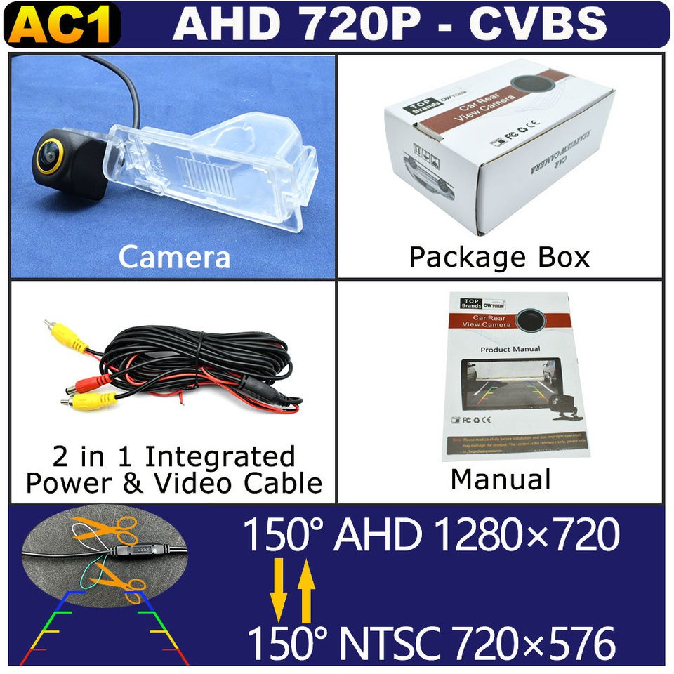 

Камера заднего вида для Ford Explorer U251 1080 170 2006 2007 2008