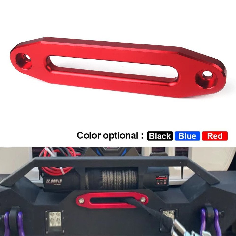 

Алюминиевый трос для лебедки Hawse Fairlead 8000-15000 LBs с синтетическим креплением для внедорожника, квадроцикла, UTV, 10 дюймов, 254 мм