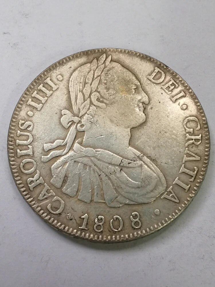 

Копия монеты Боливия 8 Reales Чарльза IV