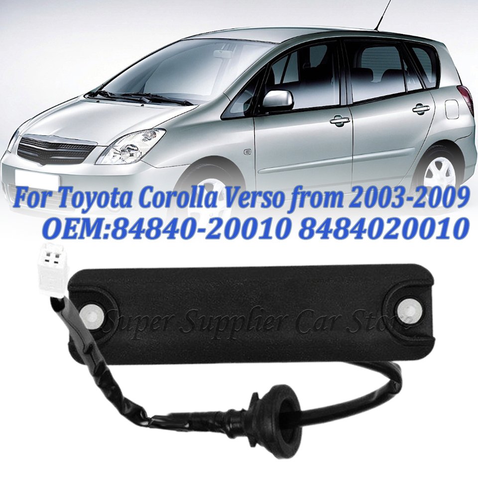 

8484020010 Для Toyota Avensis T25 для Corolla Verso 2003-2009, новая ручка люка задней двери, микропереключатель, открытие багажника 84840-20010