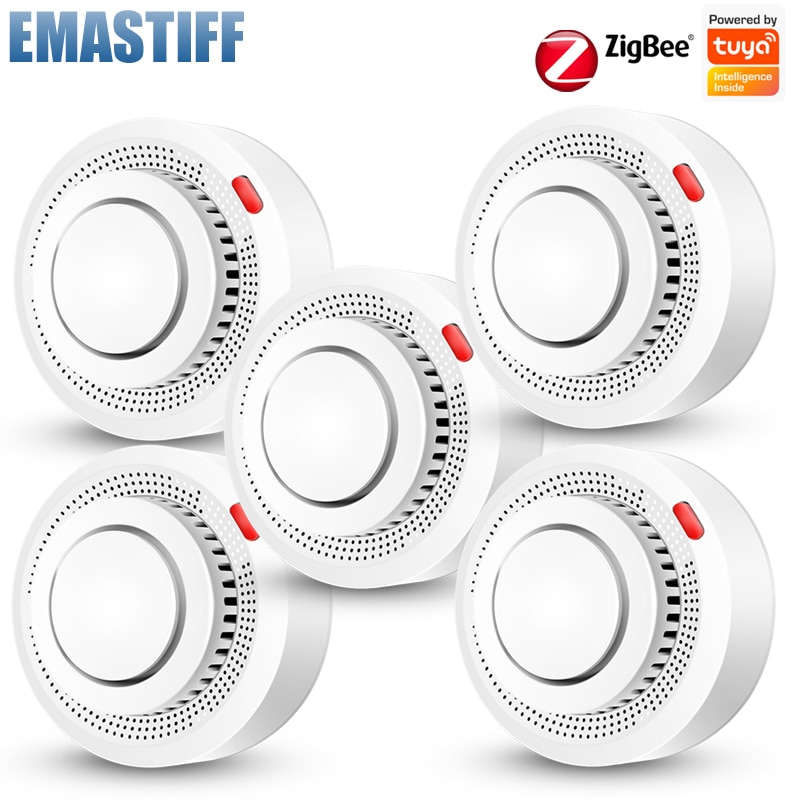 

Датчик дыма ZigBee Tuya