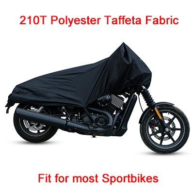 

Полуобложка для мотоцикла X AUTOHAUX, размер M, L, XL, 210T, универсальная уличная Водонепроницаемая Пылезащитная УФ-защита от дождя и пыли для мотоцикла и велосипеда