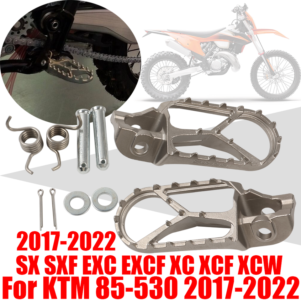 

Подножки, подножки, педали для KTM SX SXF EXC EXC-F XC XCF XCW 85 125 150 200 250 300 350 450 500 530, аксессуары