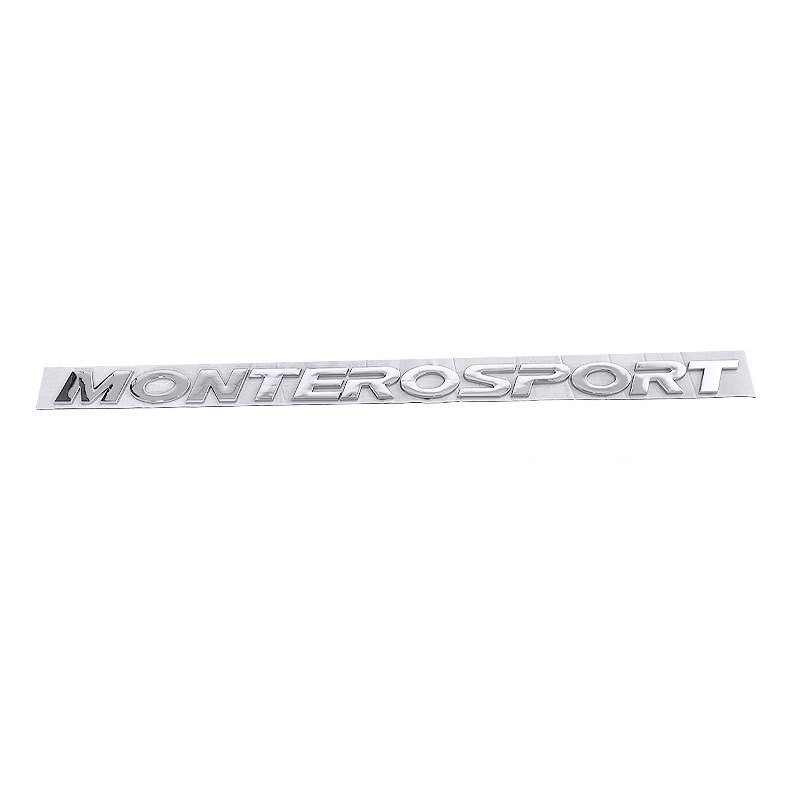 

MONTERO Спортивная буква значок на капот этикетка для Mitsubishi Montero автомобильный 3D логотип наклейка на заднюю багажник модификация автомобильные аксессуары