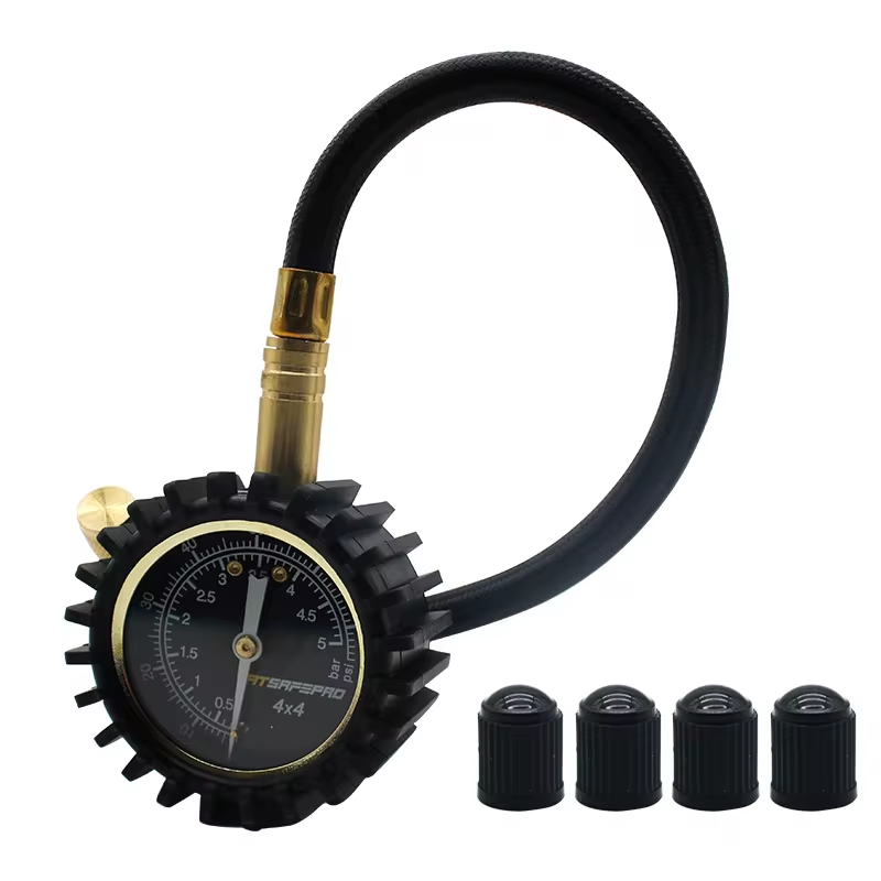 

Шинный манометр, измеритель давления в шинах, 75psi, с металлическим манометром, для грузовиков и мотоциклов