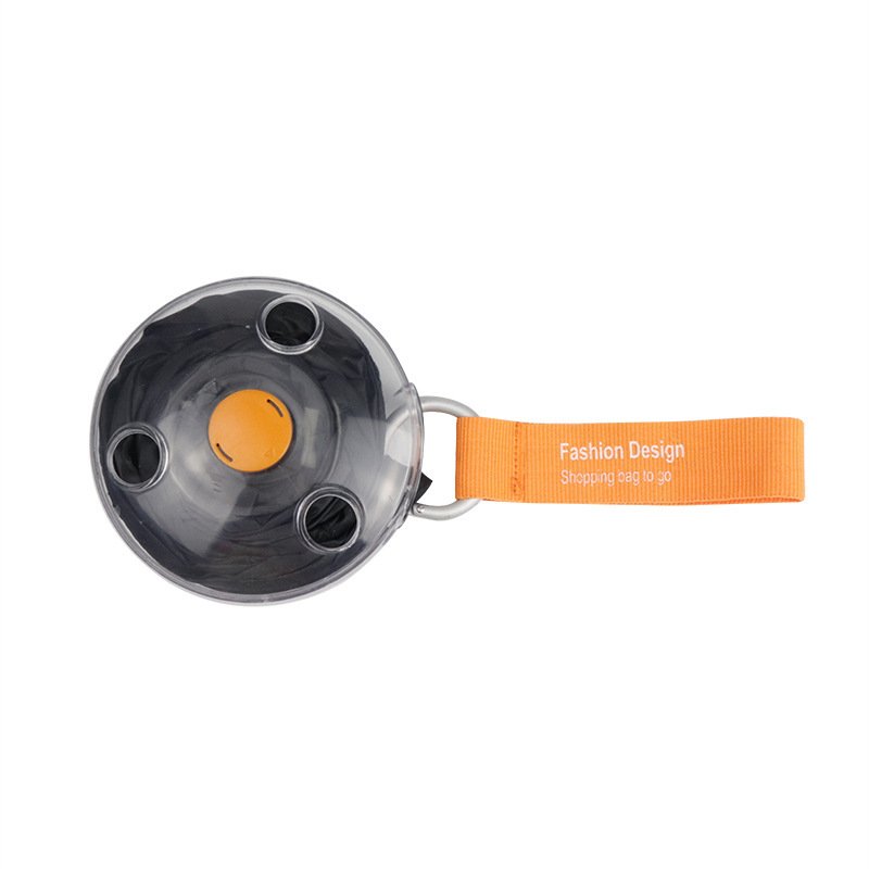 

Portable and retractable storage bag, multifunctional small disc shopping bag