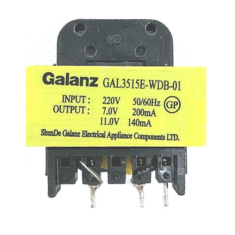 

Трансформатор для микроволновой печи Galanz Midea GAL3515E-WDB-01