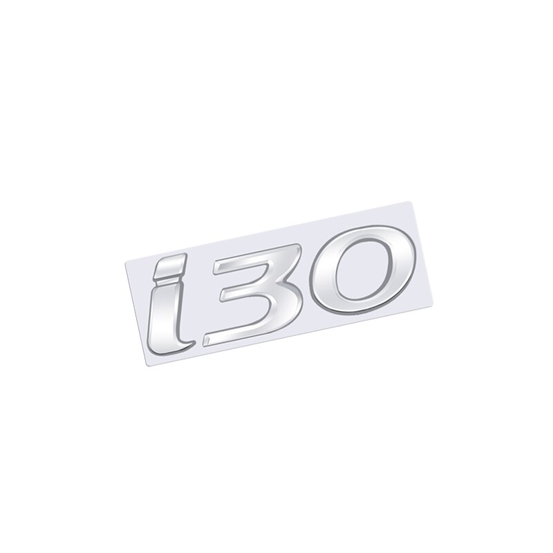 

3D для Hyundai I30, эмблема с логотипом, глянцевый, черный, хром, серебристый, красный, металлический значок, наклейка, автомобильная наклейка, аксессуары