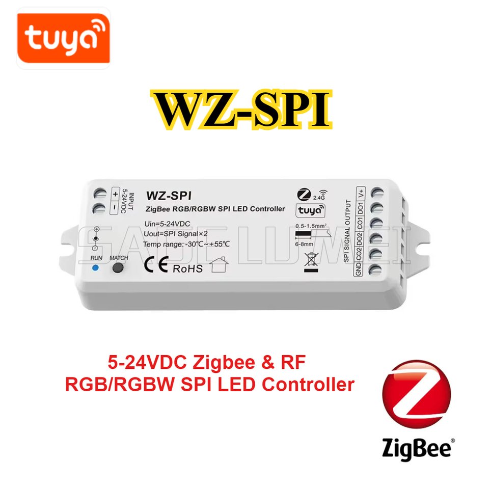 

SAGE LU MEI RGB Контроллер Tuya WiFi Zigbee + RF SPI