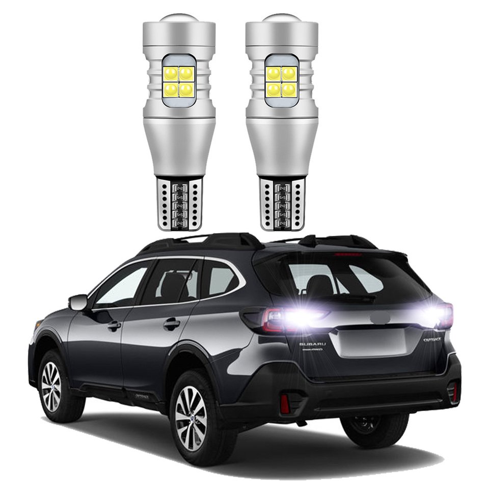 

2 шт. для Subaru Outback 2005-2018 2019 2020 2021 2022 2023 2024 светодиодная резервная лампа заднего хода белая без ошибок