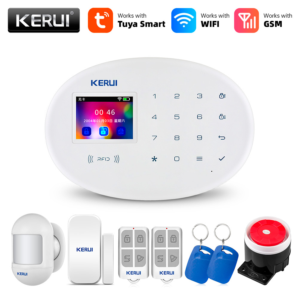 

Беспроводная GSM-сигнализация KERUI Tuya