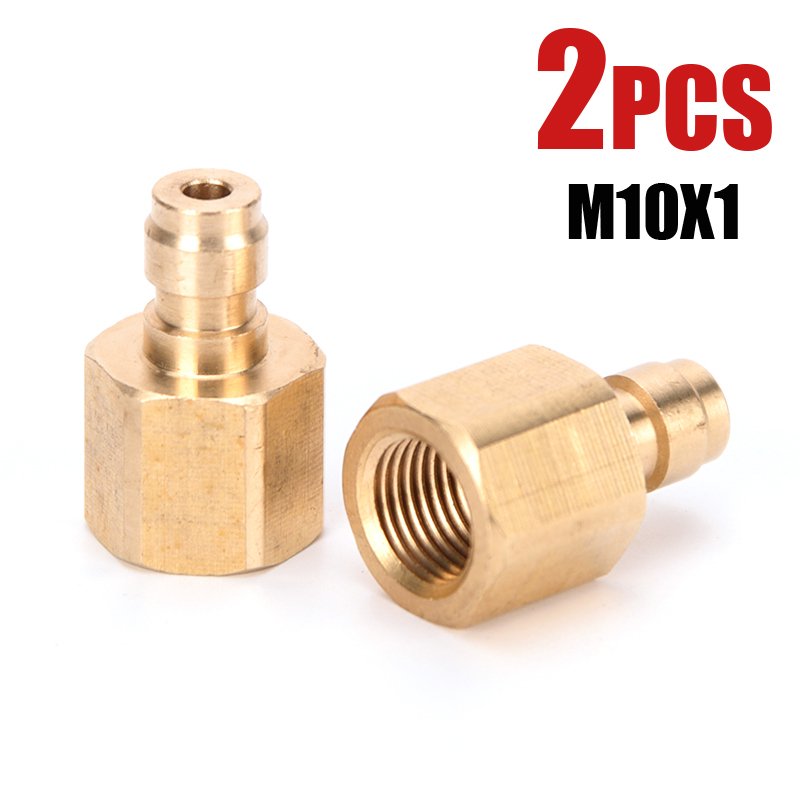

Медные быстроразъемные фитинги 1/8BSPP 1/8NPT M10x1 для заправки воздуха 8 мм