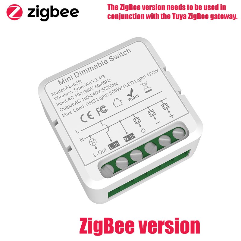 

Диммер Wi-Fi Zigbee Smart Dimmers