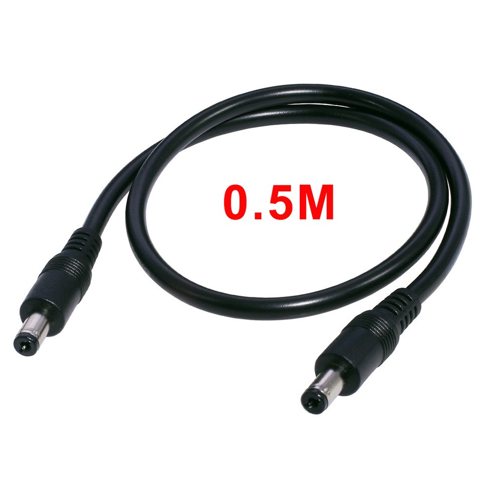 

JCD DC 5.5 x 2.1mm Male to Male Adapter