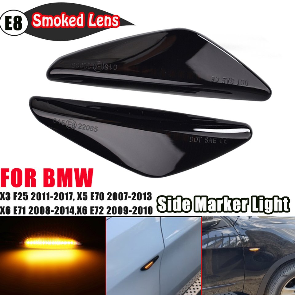 

Поворотники для BMW X6, E71, E72, X5, E70, X3, F25