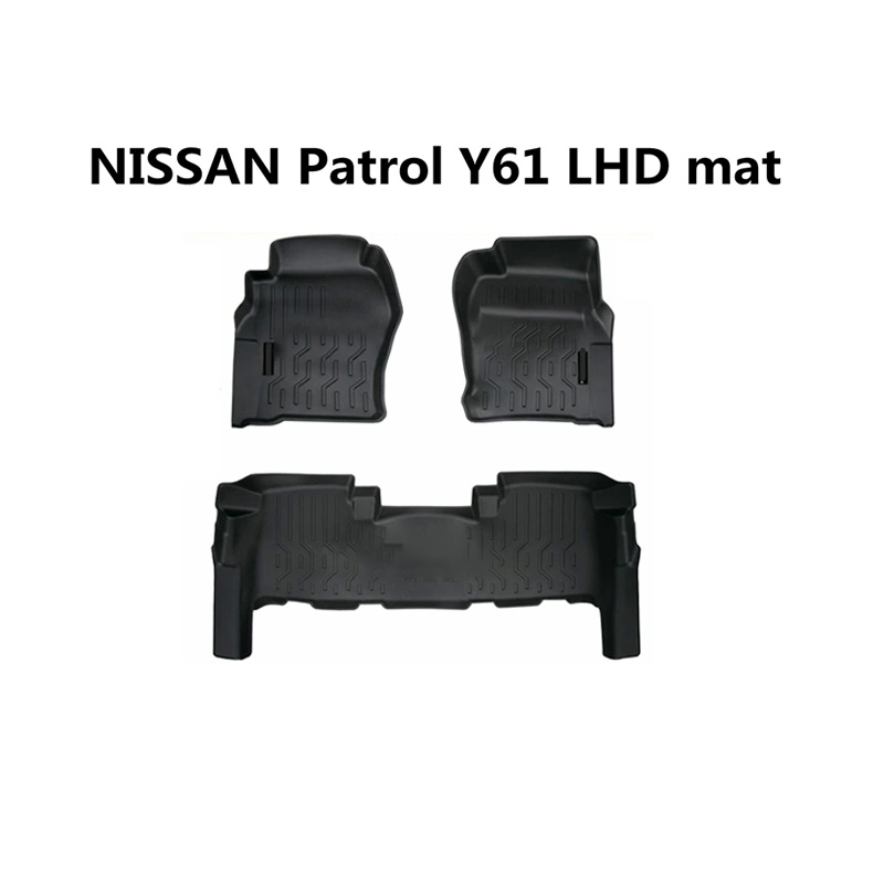 

Напольный коврик для Nissan патруль Y61, водонепроницаемый коврик под заказ для любых погодных условий, совместим с патрулем Y61