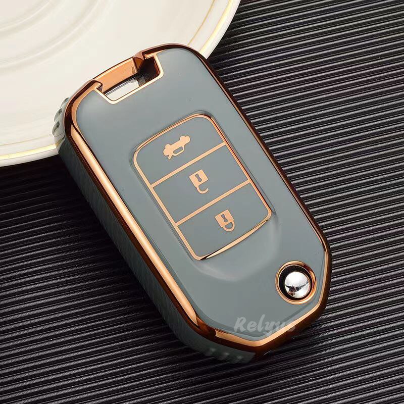 

Защитный чехол для автомобильного ключа из ТПУ для Honda Civic HRV CRV XRV CR-V Crider Odyssey Pilot Fit Accord Key Holder Auto Accessories