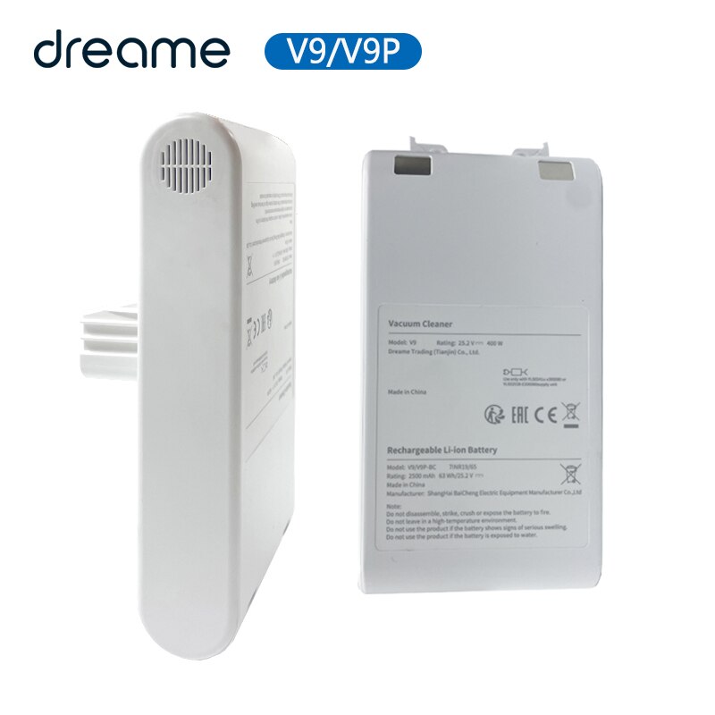 

Аккумулятор Dreame V9 V9P 25,2 В 400 Вт 2500 мАч