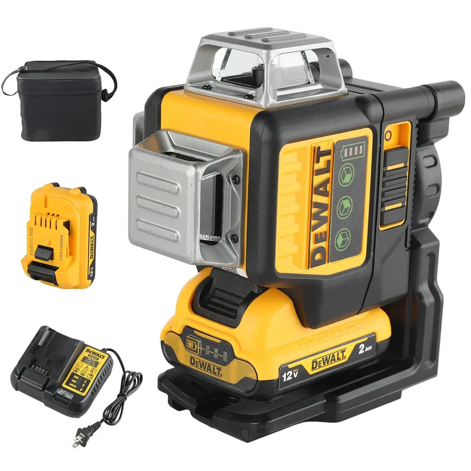 

Dewalt DW089LG 3 стороны * 360 градусов вертикальные линии лазерный измеритель уровня открытый 12 В литиевая батарея горизонтальный уровень зеленого света