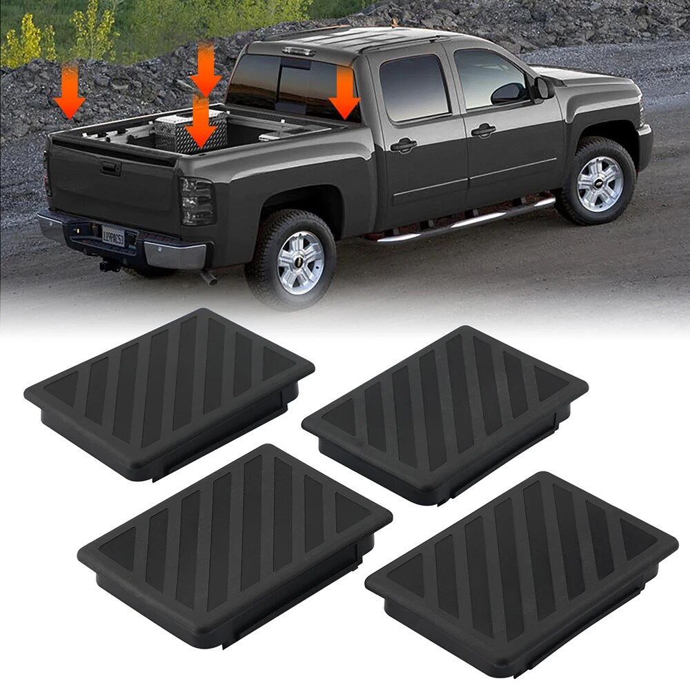

4 шт. колпачок для рельсов грузовика для Chevrolet Silverado 2010-2014 GMC Sierra