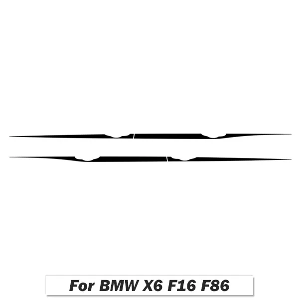 

2 шт., наклейки-полоски для BMW F20, F22, F23, F30, F32, F33, F10, G30, F48, F25, F26, F15, F16
