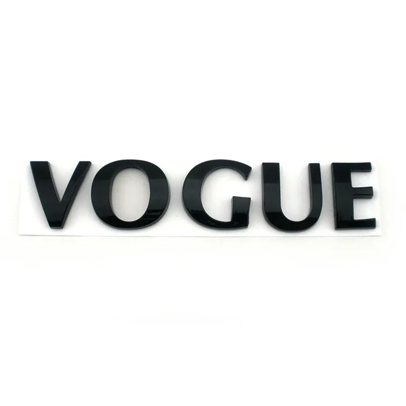 

3D надпись Vogue 2002-2013 автомобильная наклейка для Range Rover Voguese Supercharged TDV8 V8 автомобильный значок эмблема аксессуары наклейка