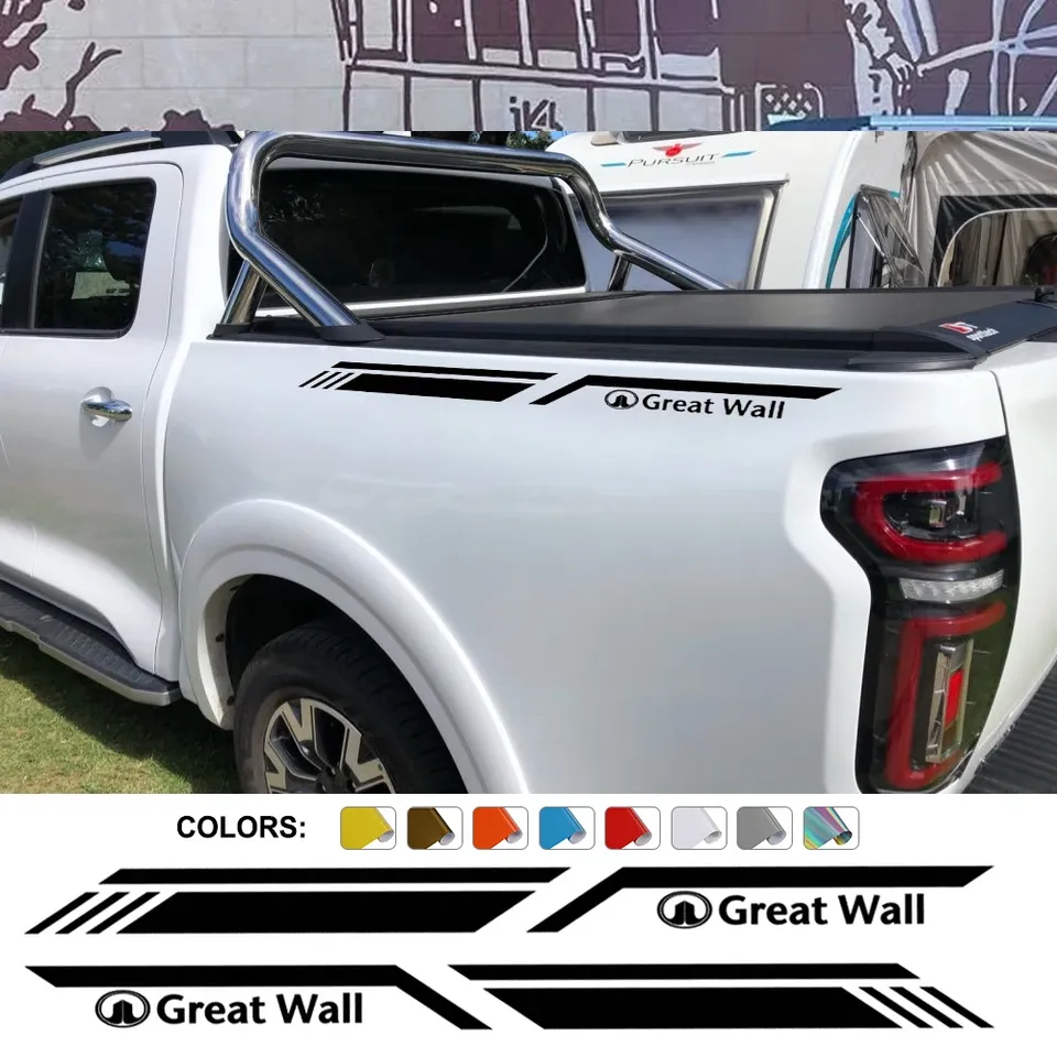 

GWM Poer Cannon X L Wingle Пикап Боковая Наклейка На Грузовик Great Wall Автомобильные Наклейки ПВХ Искусственный Винил В Пол...