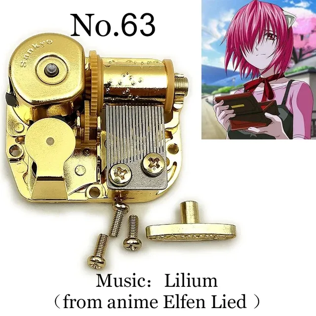 

Деревянная музыкальная шкатулка Elfen LIED Lilium