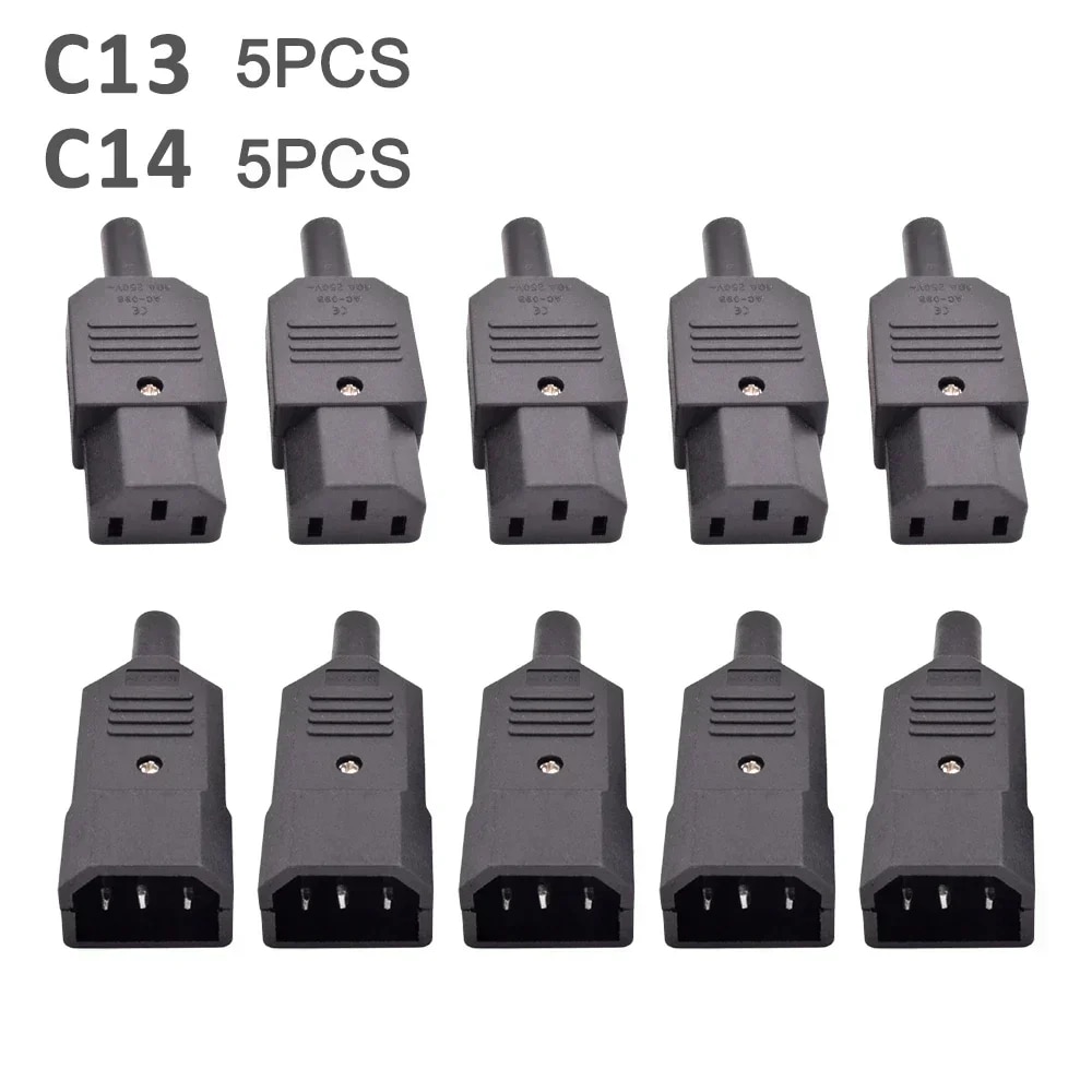 

YIDI кабель IEC 320 C13 C14 черный 10A 250V