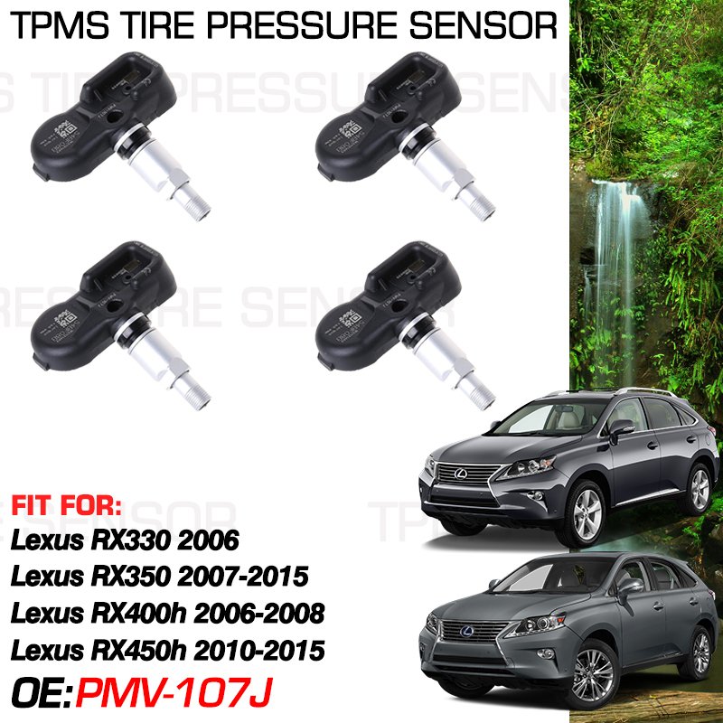 

Для Lexus RX330 2006 Lexus RX 350 2007-2015 Lexus RX400h 2006-2008 Lexus RX 450h 2010-2015 433 МГц монитор давления в шинах