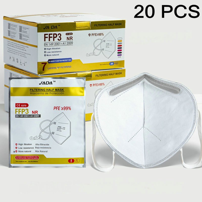 

Защитные маски FFP3 NoEnName_Null 5-слойные белые