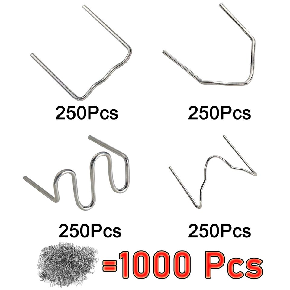 

Пластиковые сварочные скобы 1000/500/200/100 шт.