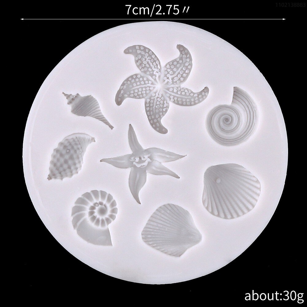 

Форма для торта силиконовая морская ракушка