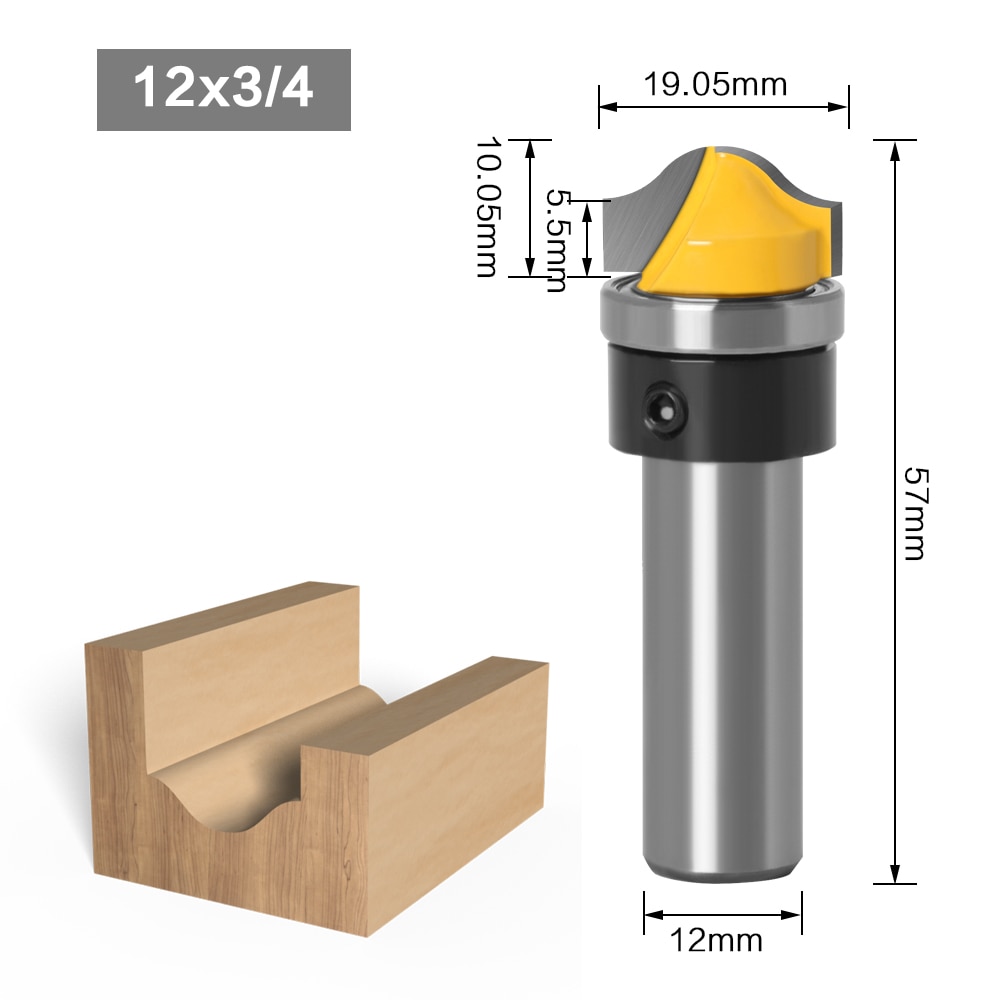 

Фреза дляrouter JGZUI 3/4" Faux Panel Ogee Groove
